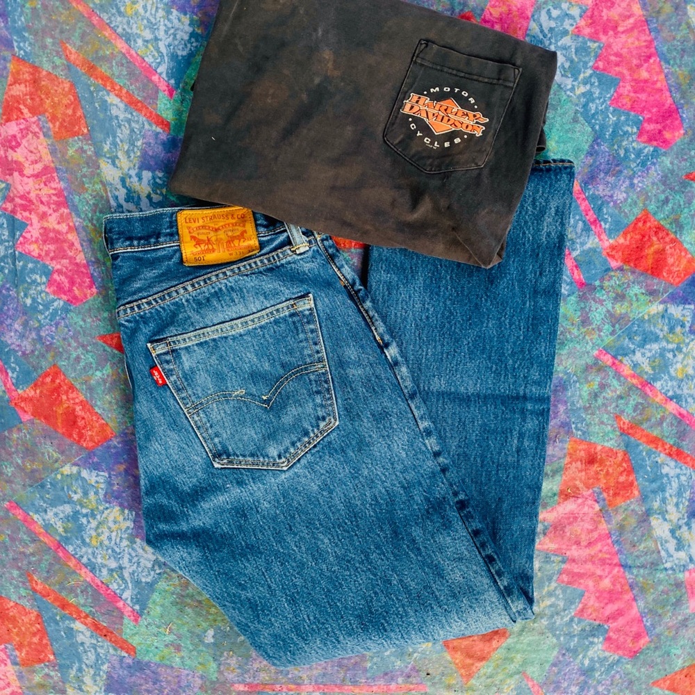 Vintage Medium Wash Levi’s 501